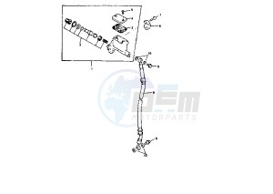 YM BREEZE 50 drawing FRONT MASTER CYLINDER