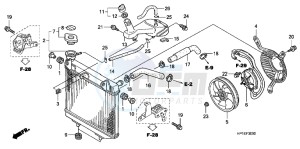 SH125DH UK - (E) drawing HEADLIGHT