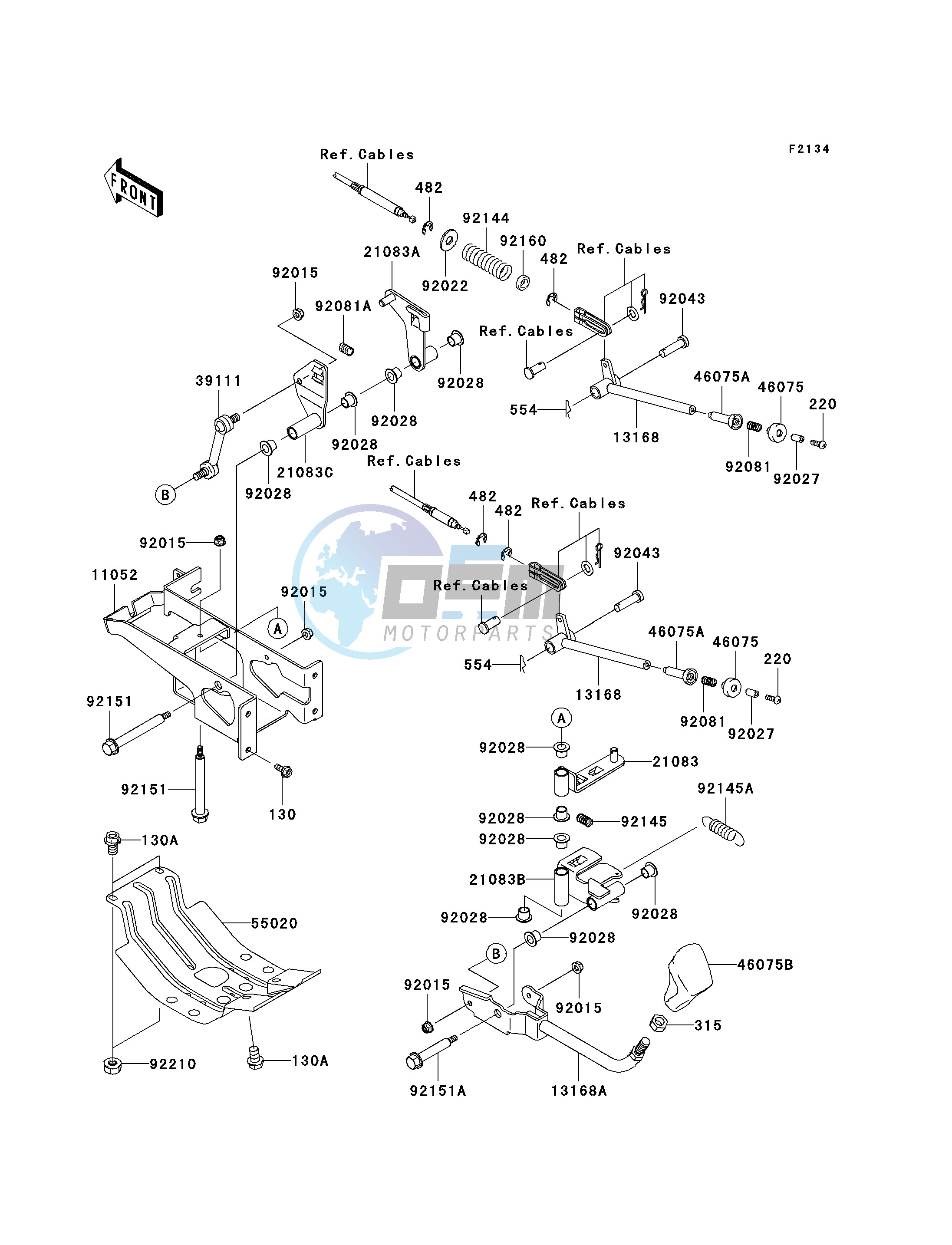 SHIFT LEVER-- S- ---  - JK1AFDB1 6B511025- -