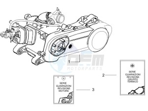 Runner 50 Pure Jet SC drawing Engine assembly