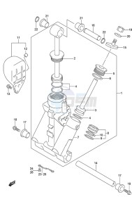 DF 175 drawing Trim Cylinder