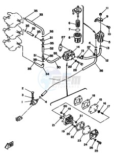 25QEO drawing FUEL-TANK