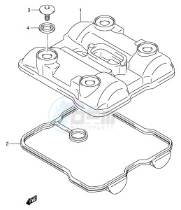 LT-A700X (E17) drawing CYLINDER HEAD COVER