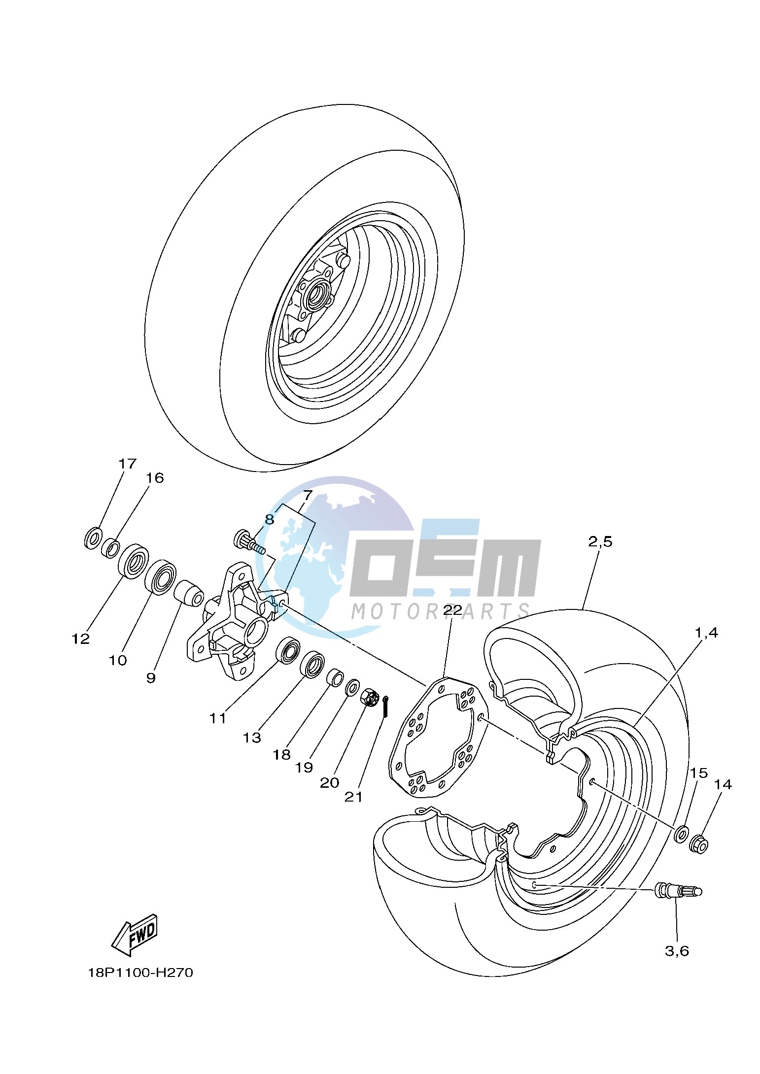 FRONT WHEEL