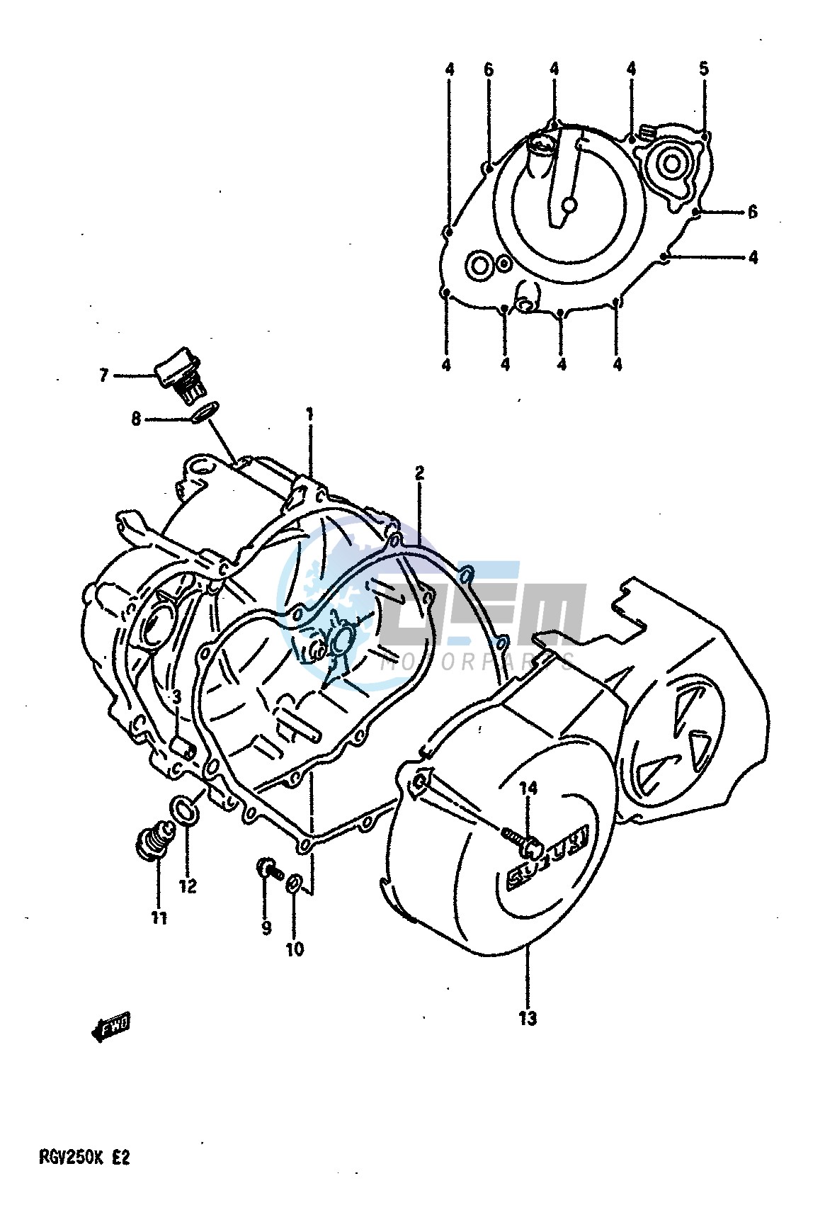 CRANKCASE COVER