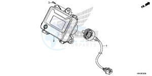 TRX500FE2F TRX500F Europe Direct - (ED) drawing METER