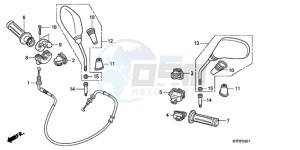 SH1509 Europe Direct - (ED / 2ED) drawing SWITCH/CABLE/MIRROR (SH1259/1509)