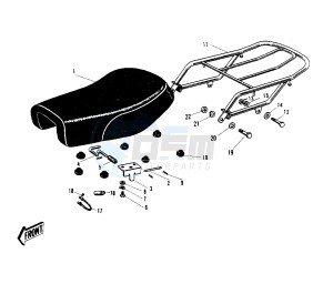 G4 TR (A-C) 100 drawing SEAT_CARRIER -- 70-73- -