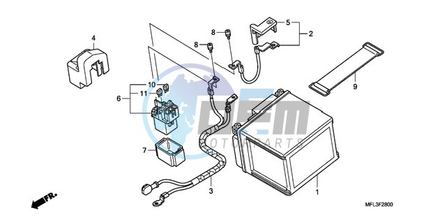 BATTERY (CBR1000RR)