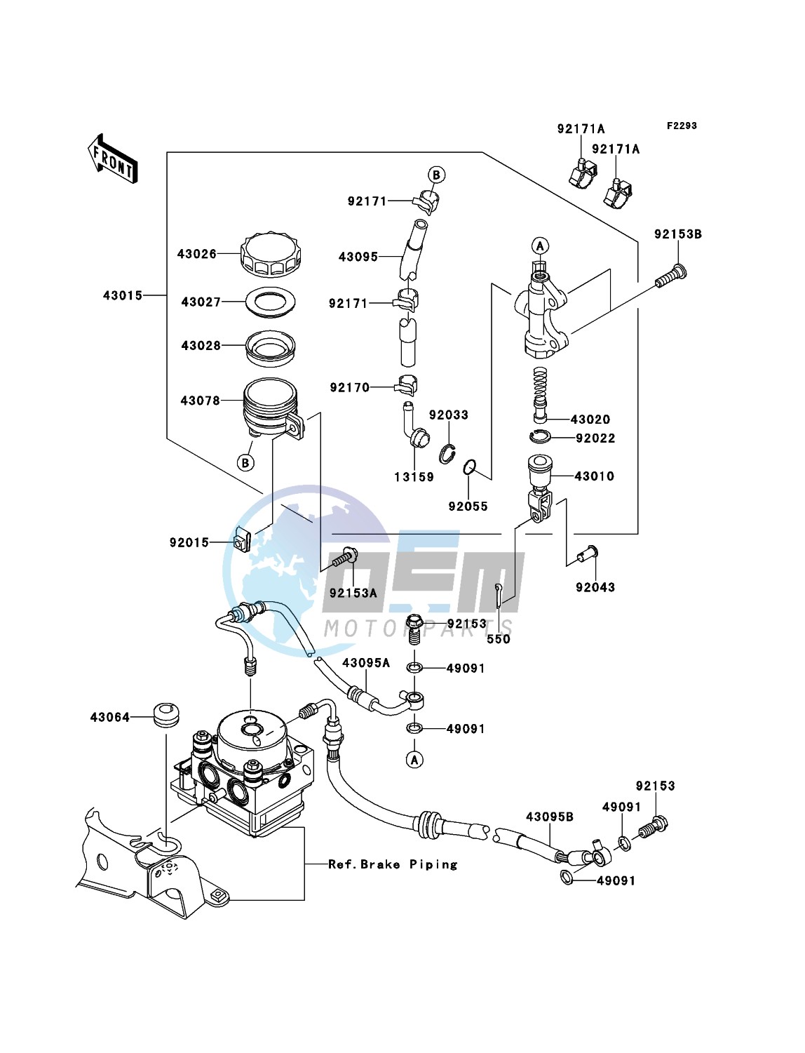 Rear Master Cylinder