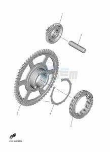 YZF600 YZF-R6 (BN6K) drawing STARTER