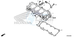 CBR1000RAG CBR1000 - Fireblade ABS Europe Direct - (ED) drawing CYLINDER