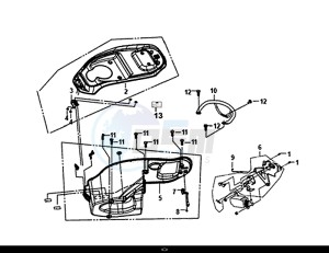 FIDDLE III 50 (XA05W5-EU) (L8-M0) drawing SEAT REAR GRIP