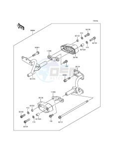 NINJA_300 EX300AFF XX (EU ME A(FRICA) drawing Accessory(Engine Guard)