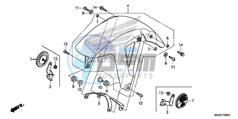 FRONT FENDER