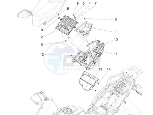 ETV 1200 Caponord Rally (EMEA, APAC) drawing Saddle compartment