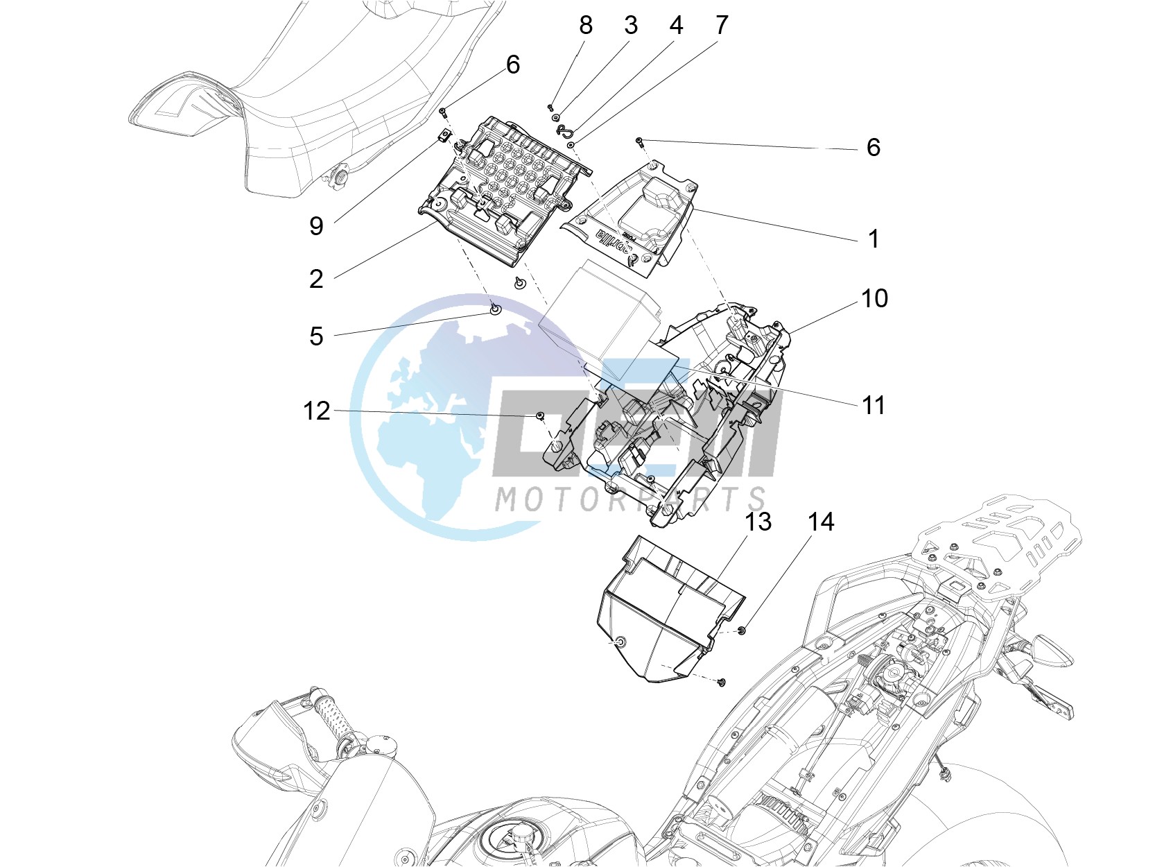 Saddle compartment