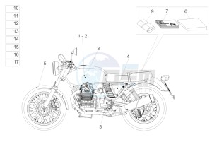 V7 II Stone ABS 750 USA-CND drawing Decal and plate set