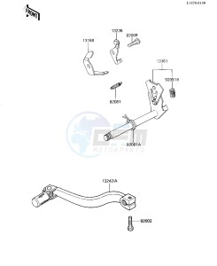 KX 60 B [KX60] (B1-B4) [KX60] drawing GEAR CHANGE MECHANISM