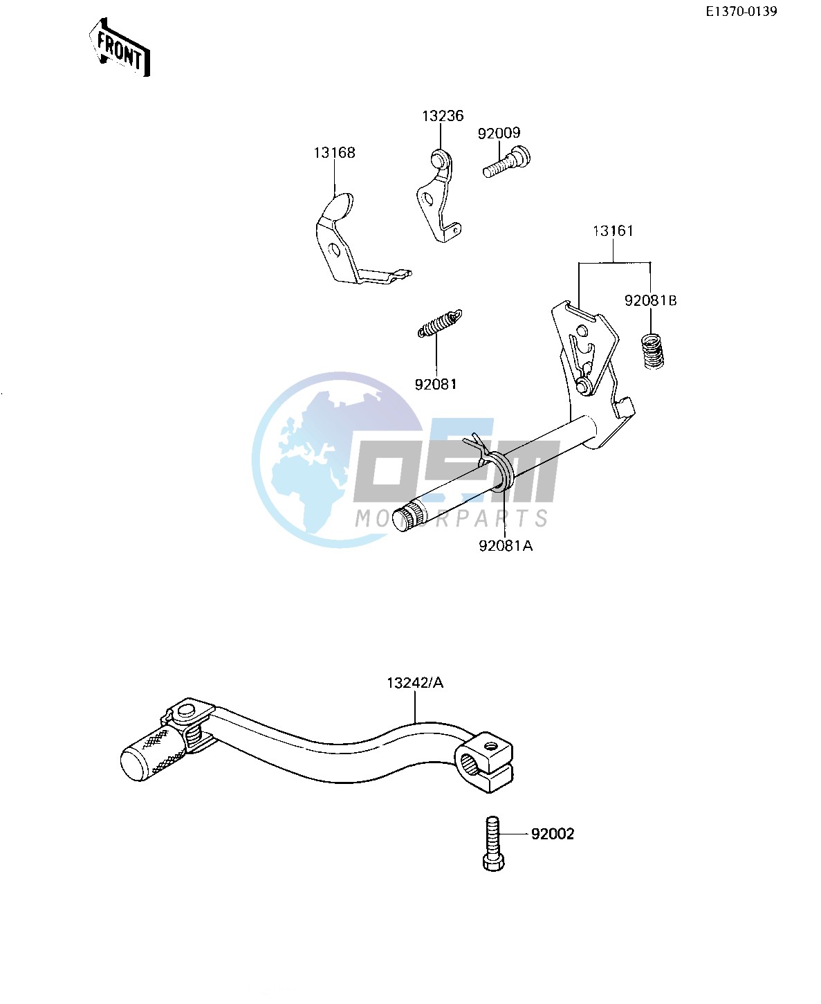 GEAR CHANGE MECHANISM