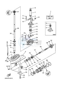 F25A drawing PROPELLER-HOUSING-AND-TRANSMISSION-1