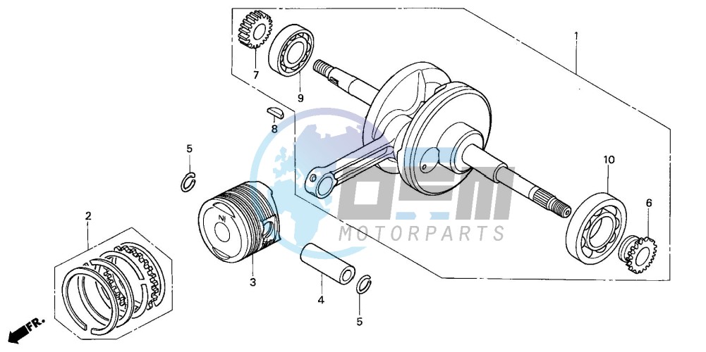 CRANKSHAFT/PISTON