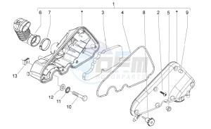 Sport City One 125 4T e3 drawing Air box