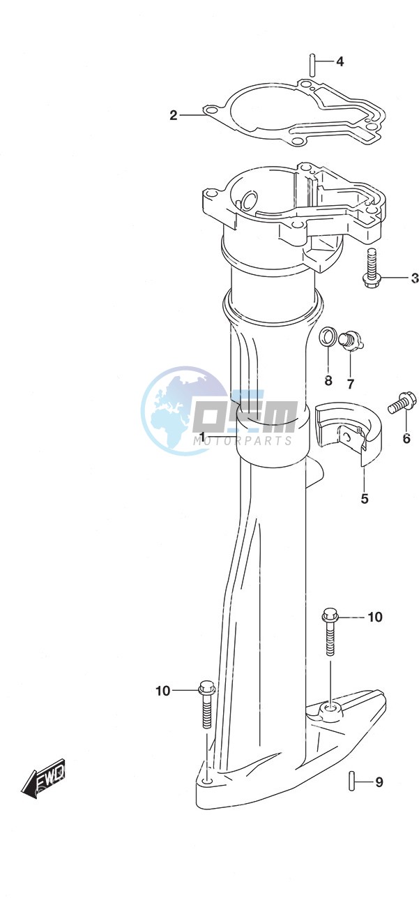 Drive Shaft Housing (S)