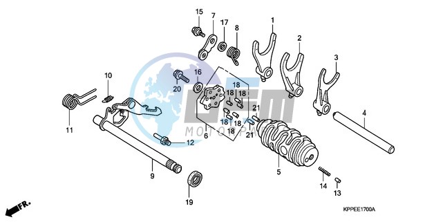 GEAR SHIFT DRUM