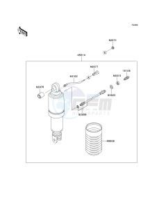 ZG 1000 A [CONCOURS] (A20) A20 drawing SHOCK ABSORBER-- S- -