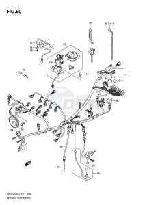 GSR750 (E21) drawing WIRING HARNESS (GSR750UEL2 E21)