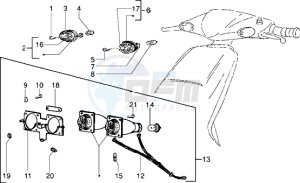 NRG 50 drawing Front light