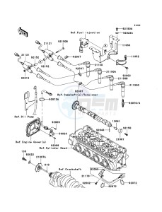 JET SKI STX-12F JT1200D6F FR drawing Ignition System