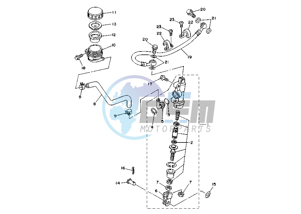 REAR MASTER CYLINDER