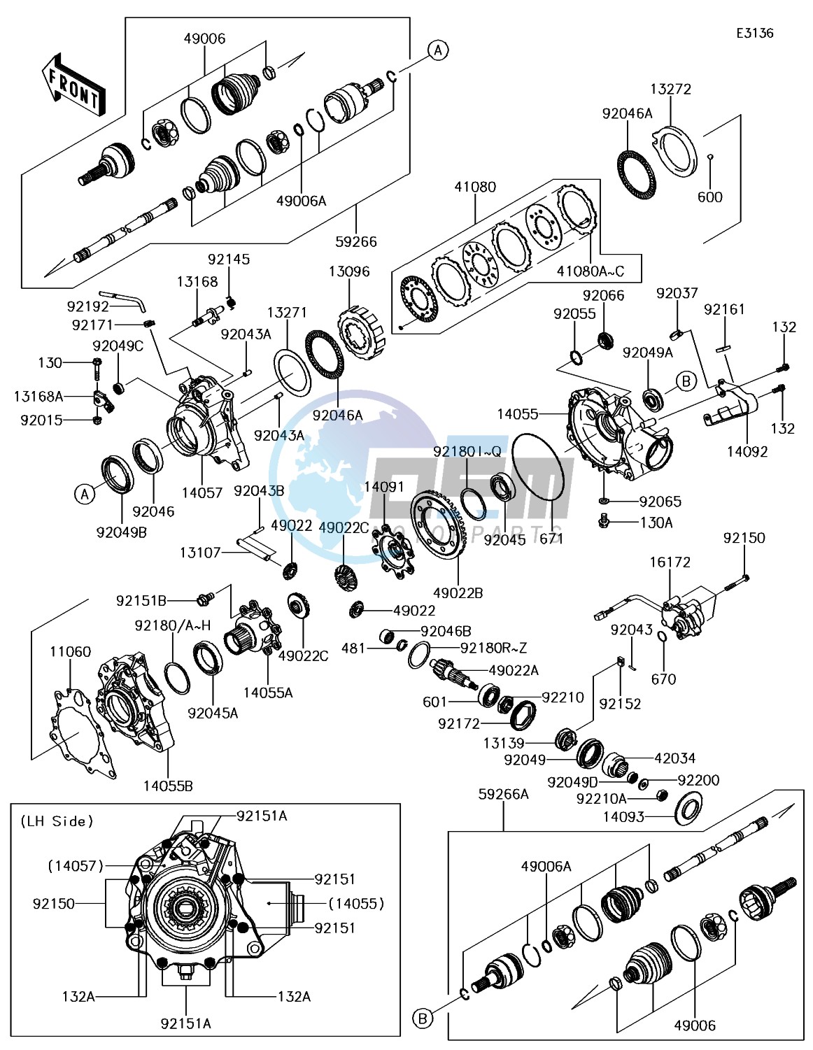 Drive Shaft-Front