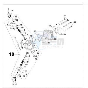 FIGHT 3 E 4T drawing CYLINDER