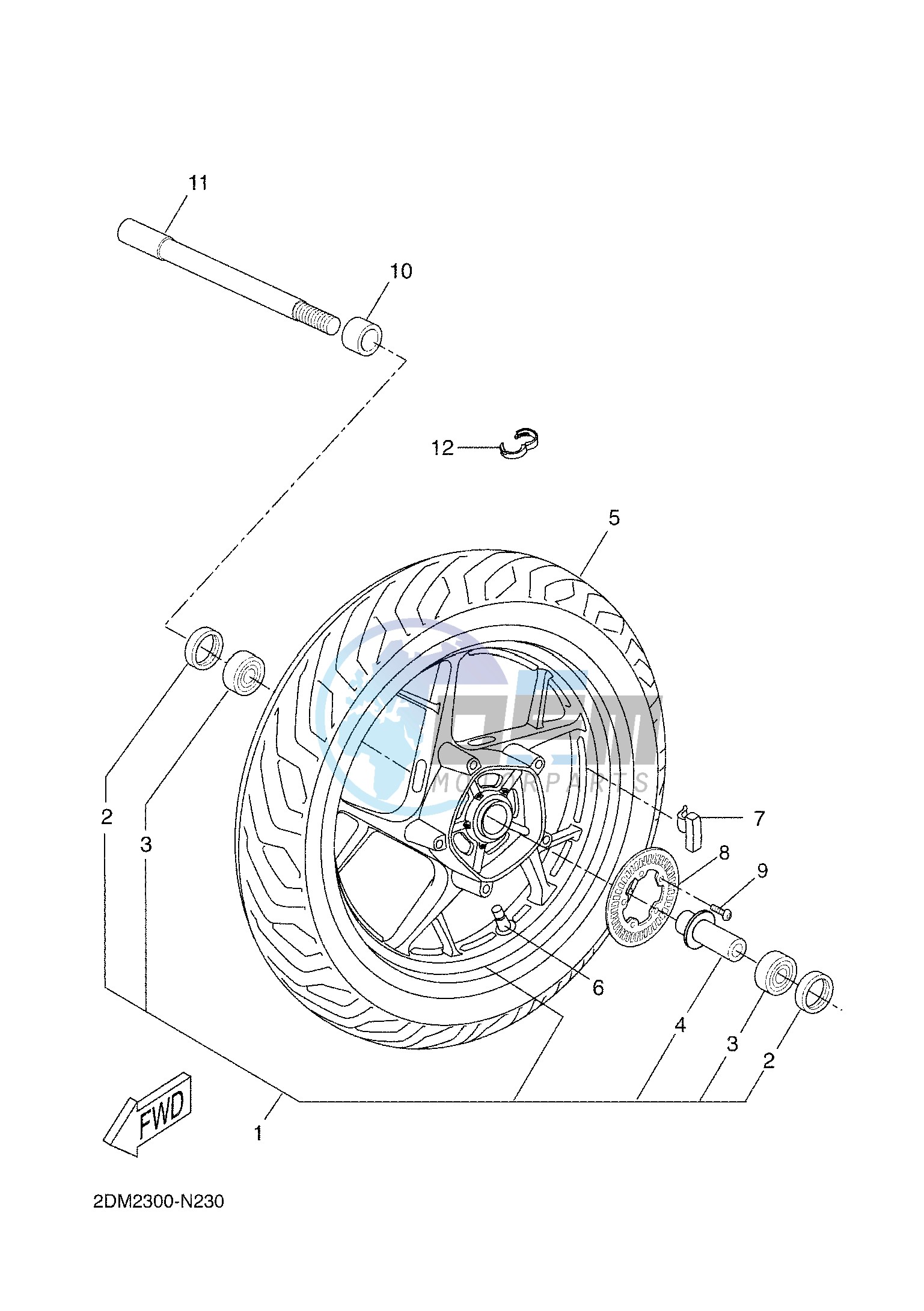 FRONT WHEEL