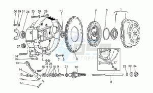 Nevada 750 drawing Clutch