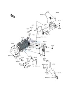 Z250SL ABS BR250FGF XX (EU ME A(FRICA) drawing Radiator