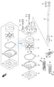 DF 50A drawing Water Pump