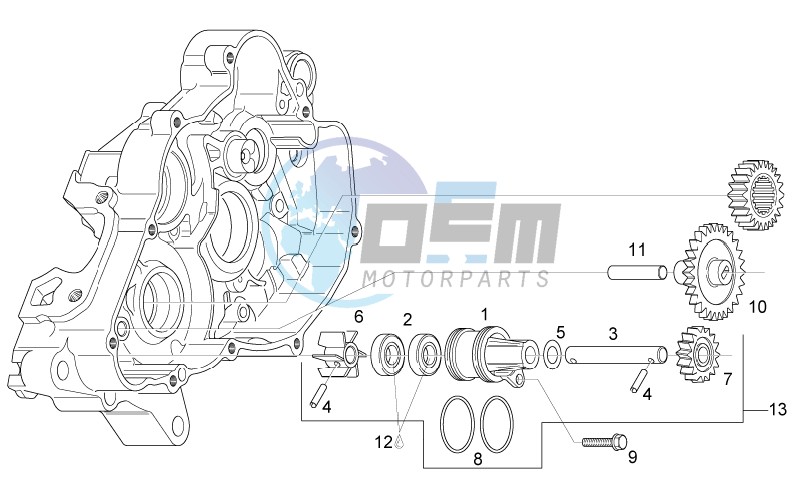 Water pump assy