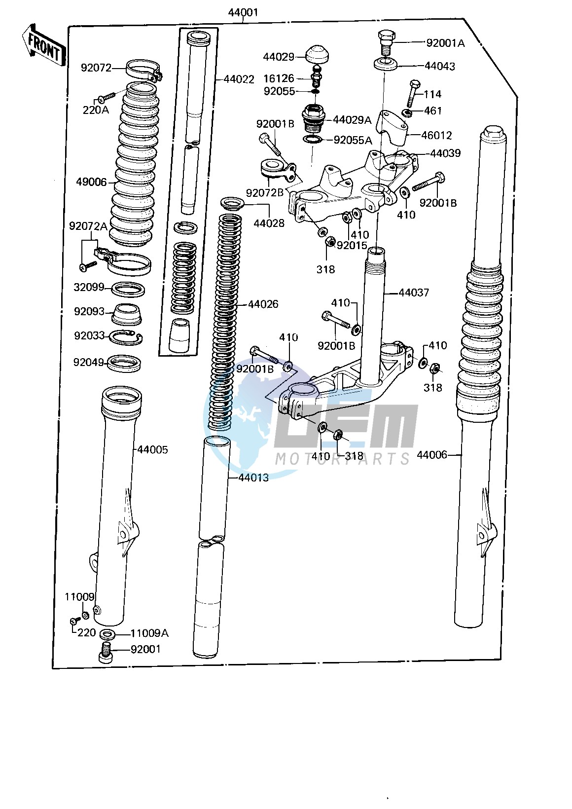 FRONT FORK -- 81-82 A2_A3- -