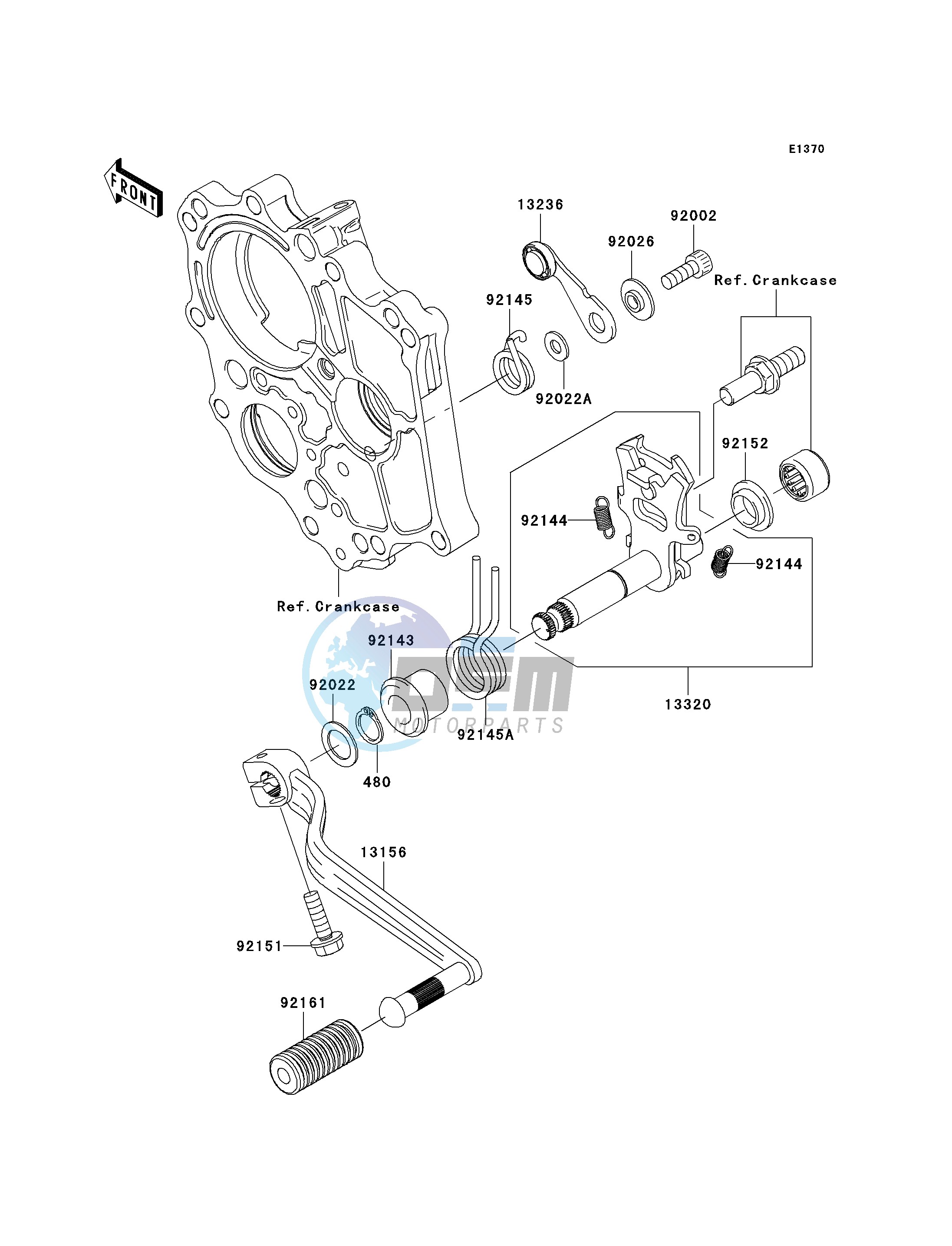 GEAR CHANGE MECHANISM