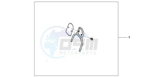 VF750C drawing BACKREST