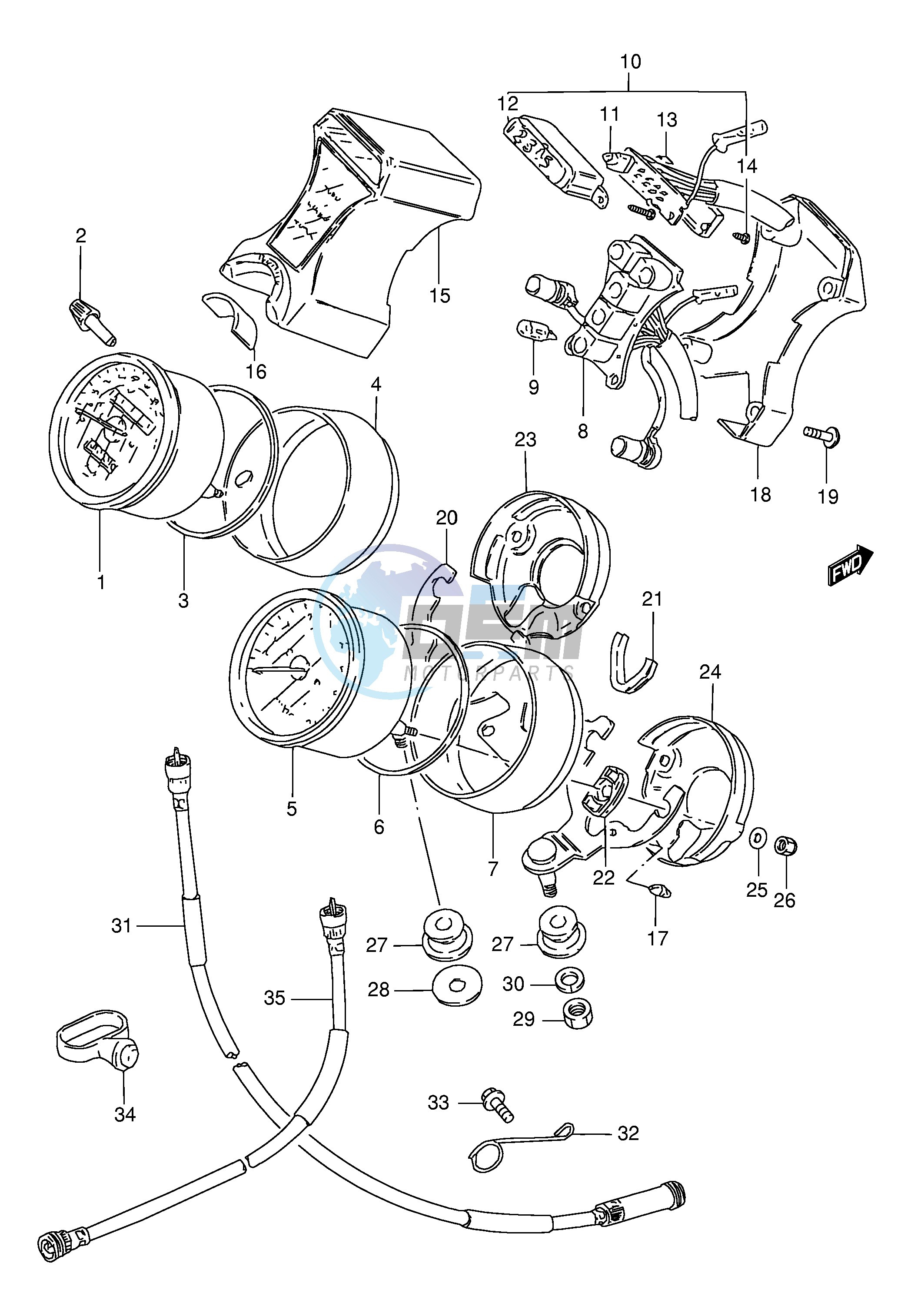 SPEEDOMETER - TACHOMETER