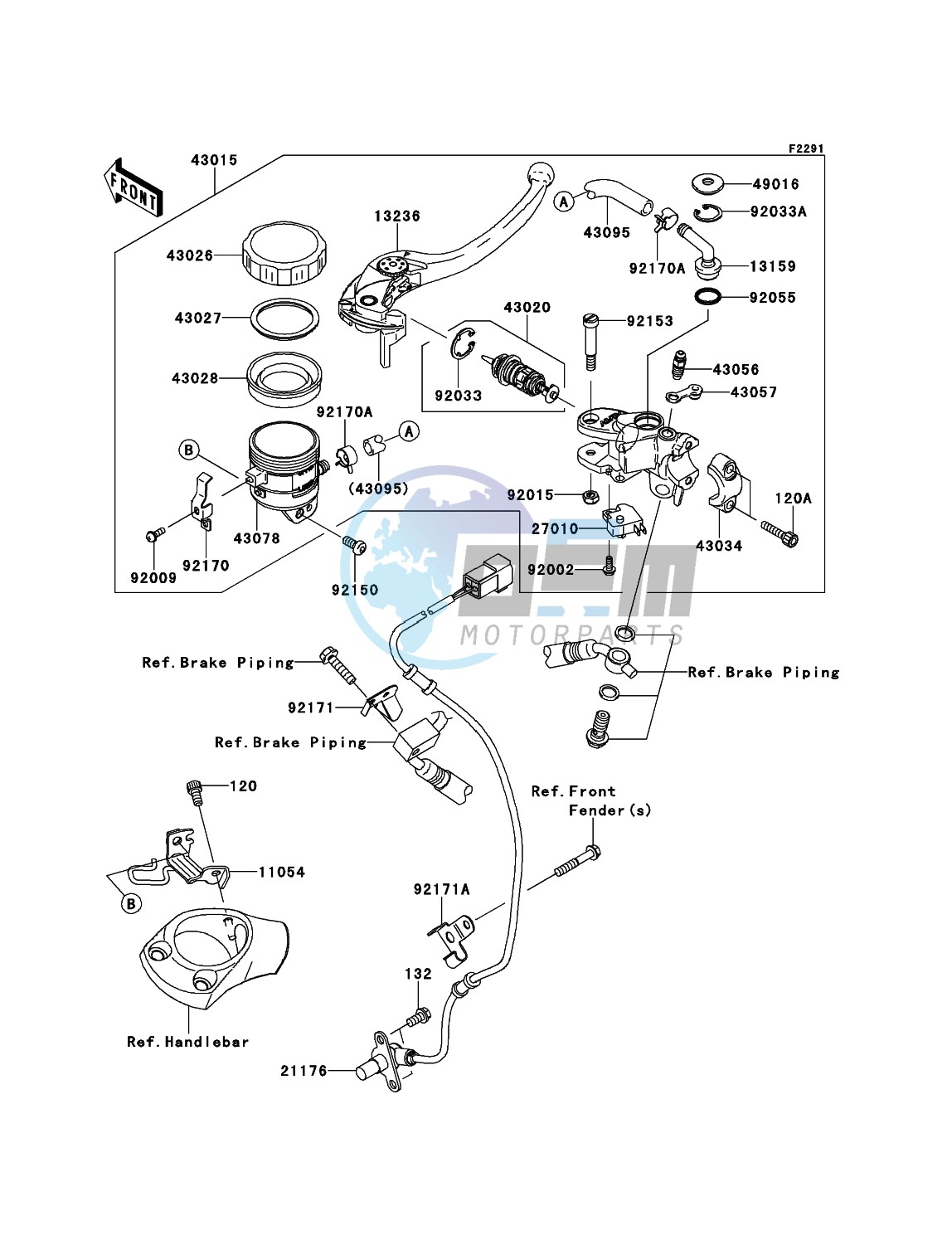 Front Master Cylinder