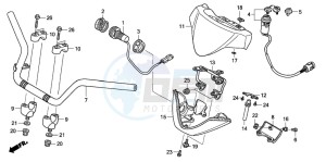 TRX680FA drawing HANDLE PIPE