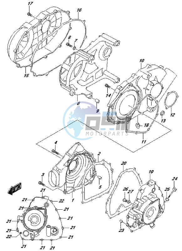 CRANKCASE COVER