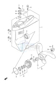 DF 2.5 drawing Gear Case