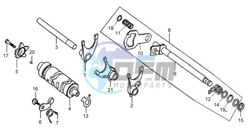 GEAR AXLE